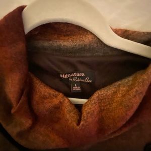 Multi colored business casual dress.